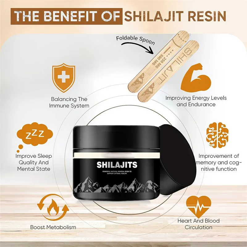 1000mg Pure Shilajit Resin Min - огляд і ціна Shilajit Resin Pure