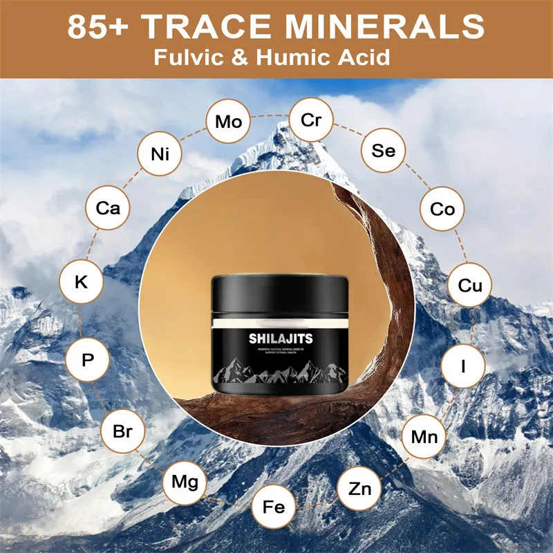 1000mg Pure Shilajit Resin Min - огляд і ціна Shilajit Resin Pure