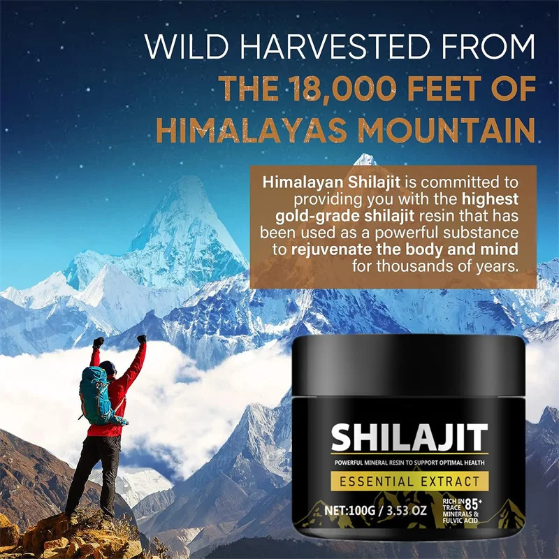 1000mg Pure Shilajit Resin Min - огляд і ціна Shilajit Resin Pure