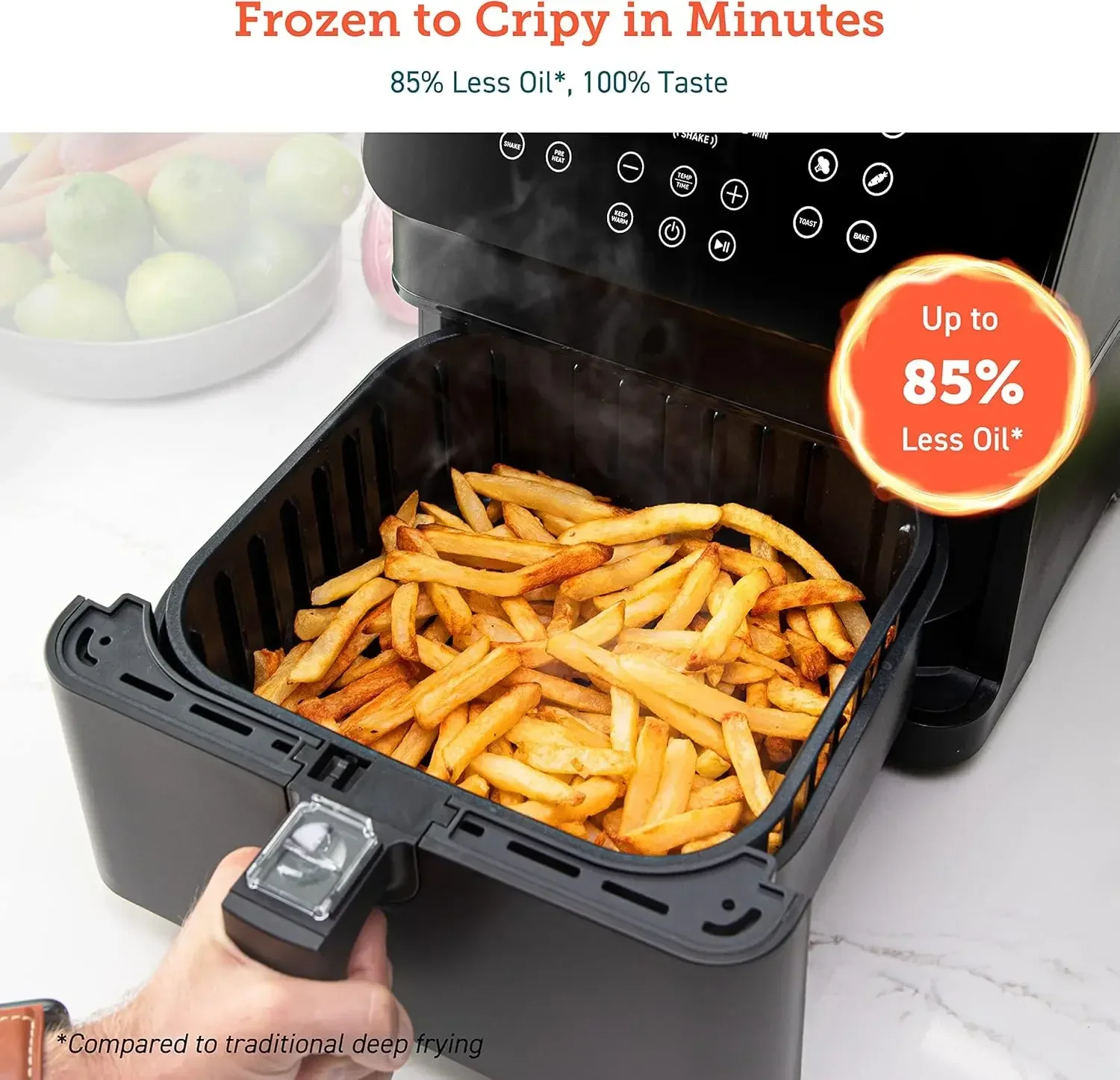 12-in-1 Air Fryer 5.8QT, Toast - огляд і ціна Nutrition & Fitness Coaching Fulham