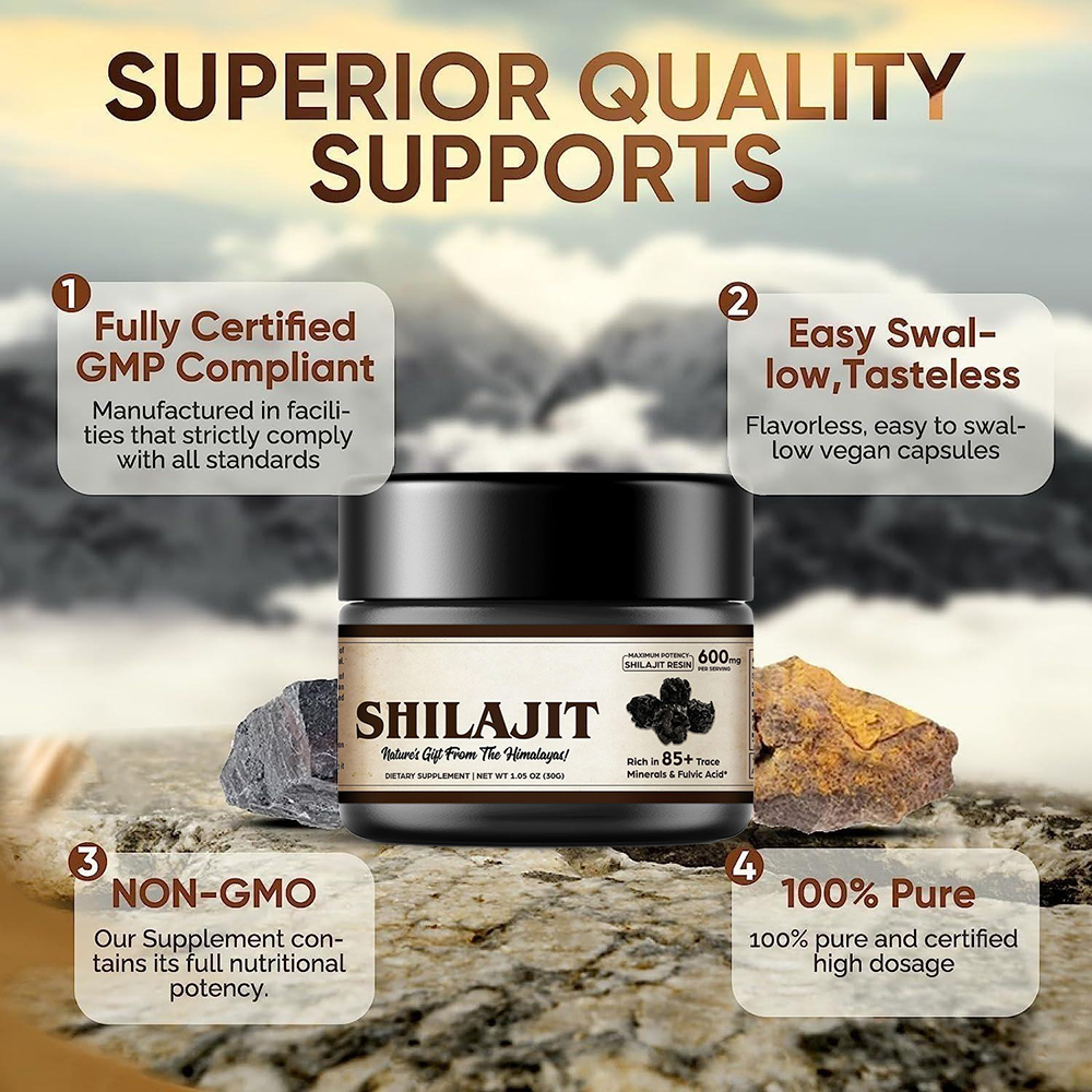 Shilajit Pure Himalayan Organi - огляд і ціна Shilajit Resin Pure